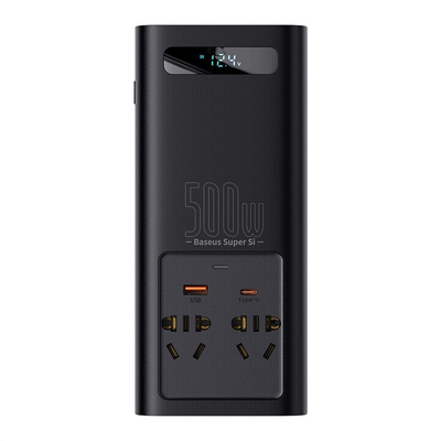 Konvertues Baseus, deri në 500W, i zi