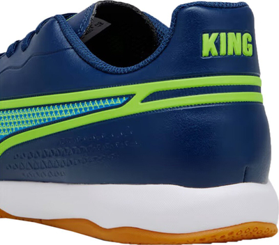 Këpucë futbolli për sallë Puma King Match IT M 107261 02, indoor, non marking, blu e errët