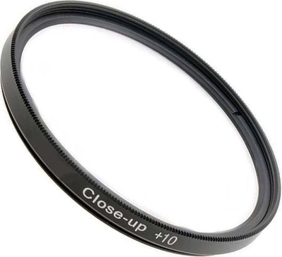 Filtri makro Massa MACRO +10, diametër 58mm, metal, ngjyrë e zezë