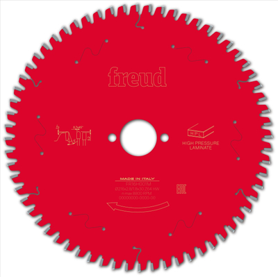 Teh rrethor Freud F03FS09872, Ø216mm, 64 dhëmbë, për sharrë portative