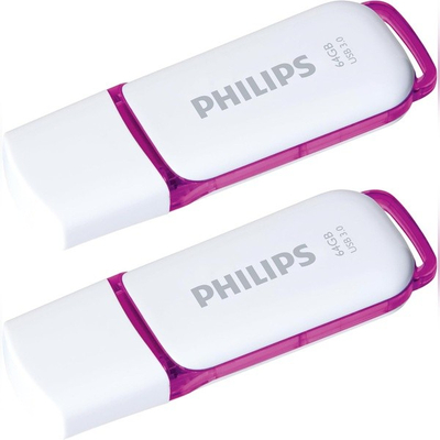 Usb Philips 64Gb 3.0 Snow