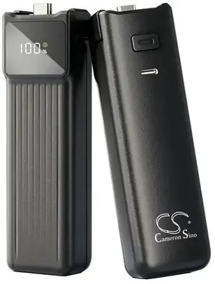 Dorezë bateri Cameron Sino HYD112, për DJI Osmo Pocket 3 4 4P, ekran LED, USB C, e zezë