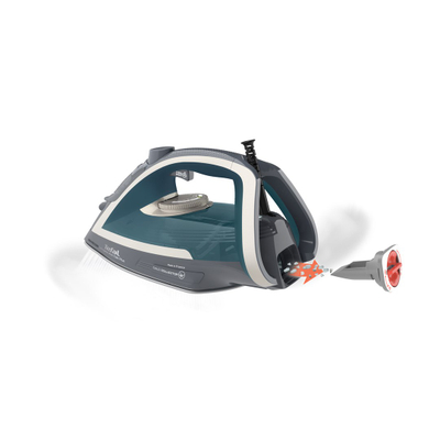 Hekur me avull Tefal FV6842 Ultragliss Anti-Calc Plus, 2800W, pllakë Durilium AirGlide, blu