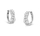 Vathë për femra Guess Luxury Hoop Jardin JSBE04488JWRHT/U, të argjendtë