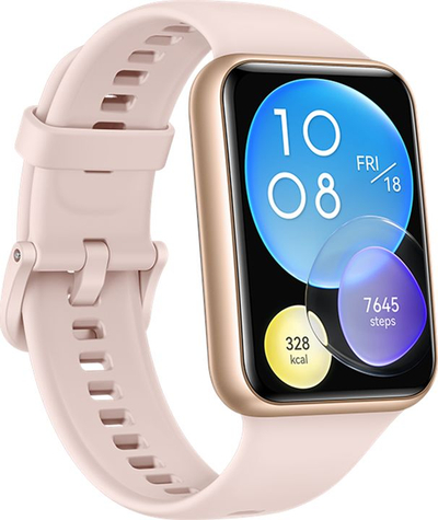 Ora e zgjuar Huawei Watch Fit 2 Sakura Pink, 1.74" AMOLED, GPS, rozë