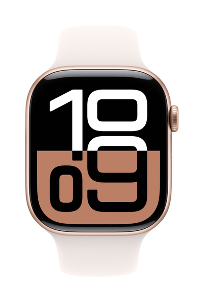 Apple Watch 46mm Sport Band, Light Blush Sport Band, S/M