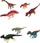 Figurë dinosauri Pro Kids Dinosaur, 25cm, modele të përziera, shumëngjyrëshe