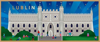 Magnet dekorativ Pan Dragon I love Poland: Lublin
