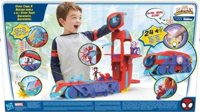 Set lodrash Hasbro SAF Mobile Team HQ, qendër mobile aksioni, shumëpjesëshe