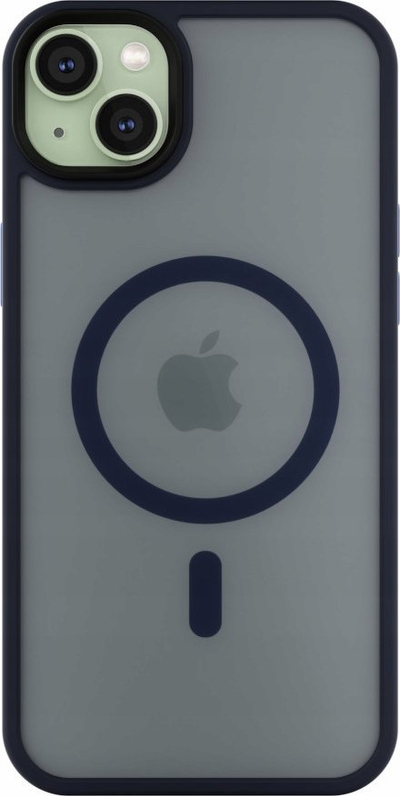 Kllapë telefoni Next One Mist Shield MagSafe, për iPhone 15 Plus, blu e errët midnight