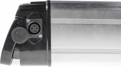 Bateri për biçikletë elektrike Green Cell Silverfish, 24V, 12Ah, ngjyrë argjendi
