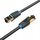 Kabllo rrjeti Vention RJ45 CAT8, 40 Gbps, 2000 MHz, e zezë