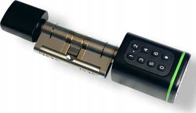 Cilindër inteligjent dere Mia SL-14-TUYA-70, Tuya Smart, Bluetooth, gri
