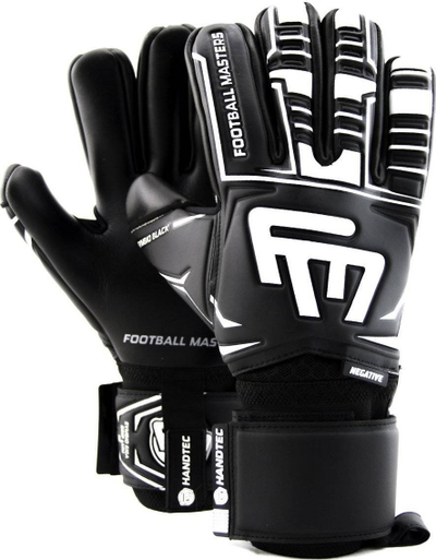 Голмански ракавици Symbio Black NC 11, Giga Grip, Negative Cut, црни