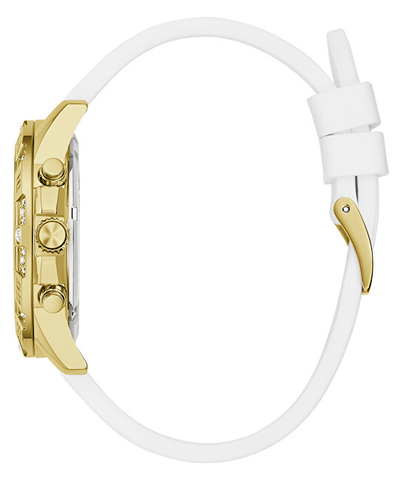Orë dore për goca Guess Majesty GW0772L3, e bardhë