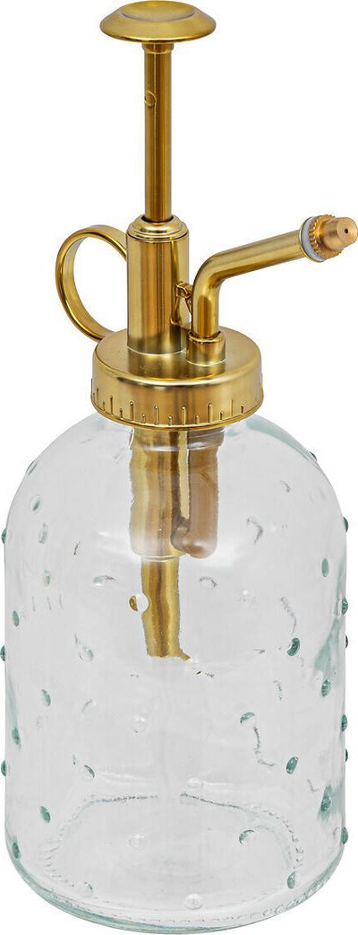 Sprucues xhami për lule FLORAL Vintage, 330 ml, i tejdukt, ngjyrë ari