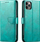 Këllëf portofol Marv për Samsung Galaxy M55, me magnet, jeshil