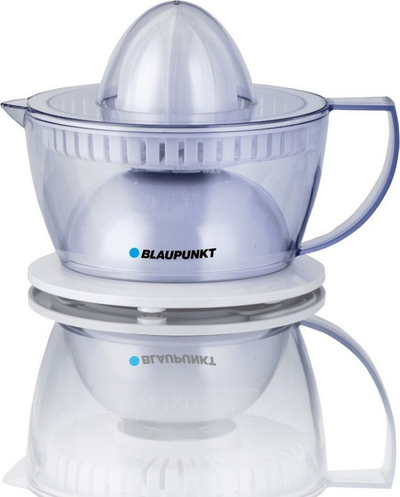 Shtrydhëse agrumesh Blaupunkt CJP301, 0.5L, rrotullim në dy drejtime, e bardhë