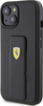Mbrojtëse telefoni Ferrari Grip Stand FEHCP15SGSPSIK, për iPhone 15 6.1", hard case, e zezë