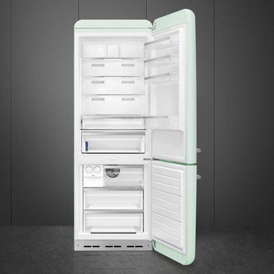 Frigorifer SMEG 50's style FAB38RPG5, 127 W, i gjelbër pastel