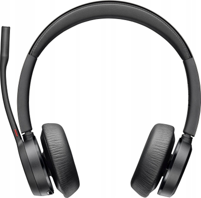 Kufje wireless Poly Voyager 4320 M, Bluetooth, me mikrofon, ngjyrë e zezë