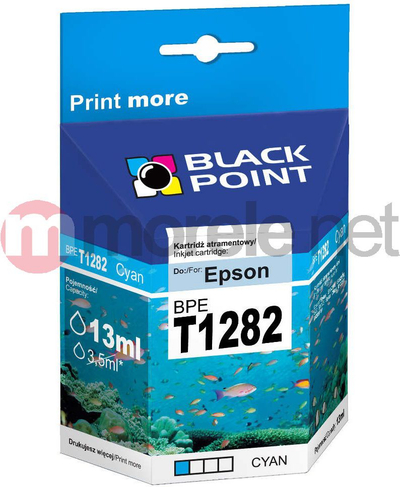 Fishek për printer, Black Point (C13T12824010), i kaltër