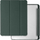 Mbulesë tableti Mercury Clear Back Cover iPad Pro 11 2024, bookcase, me mbajtëse për Apple Pencil, jeshile e errët