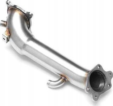 Downpipe sportiv Honda Civic Type R FK2 Mk8 2.0T, 76mm, çelik inoks, pa katalizator