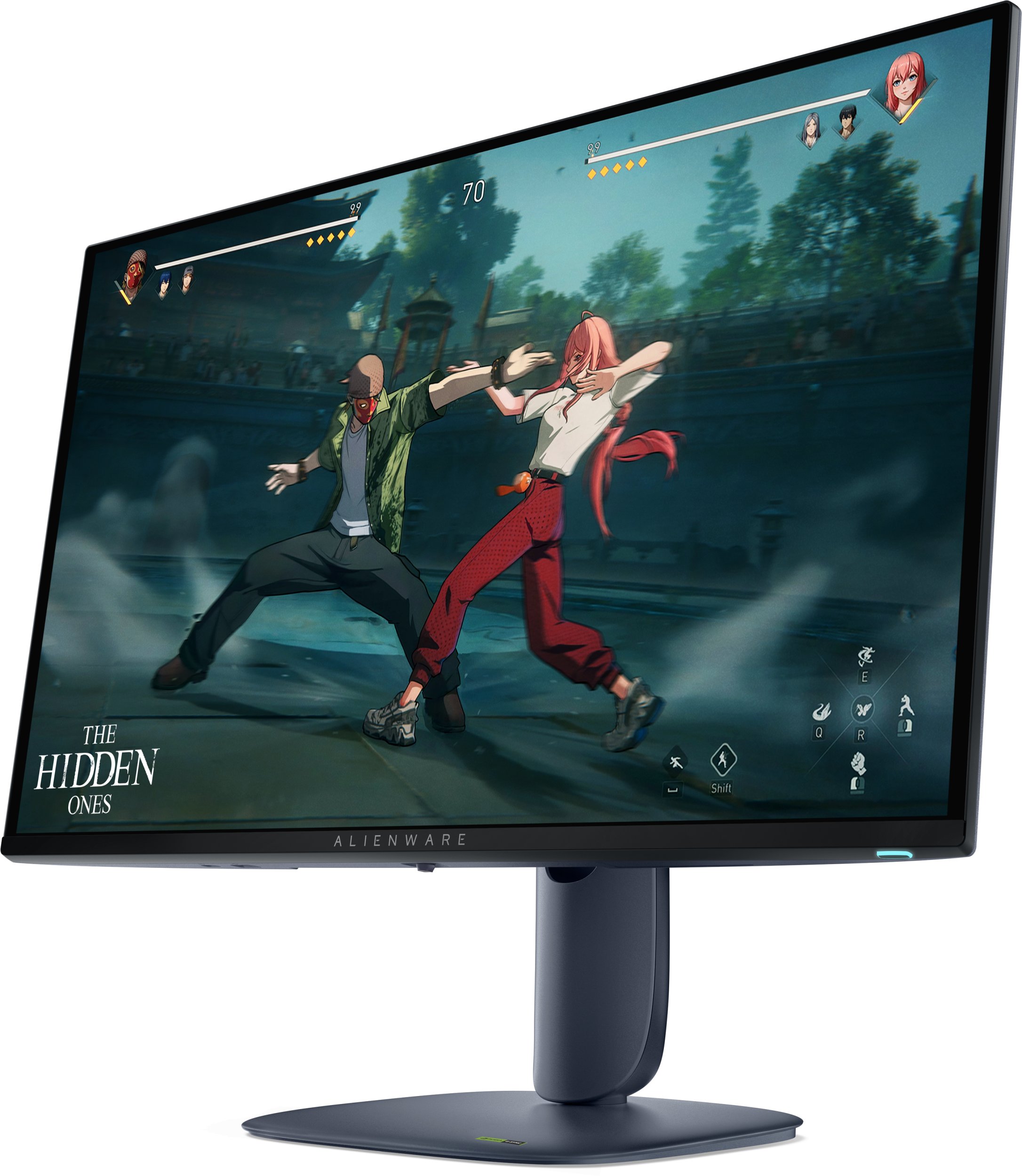 Monitor Alienware AW2725D, 27", QD OLED, 280Hz, i kaltër 2