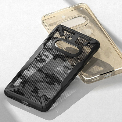 Mbulesë telefoni Ringke Fusion X për Nothing Phone 3a, Camo Black