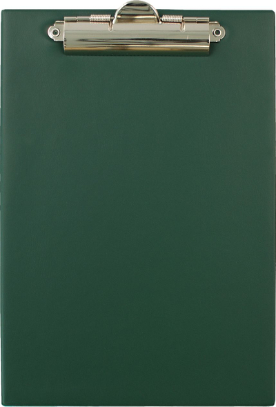 Klipsbord Biurfol New Colours, A5, me kapëse metalike, jeshile e errët