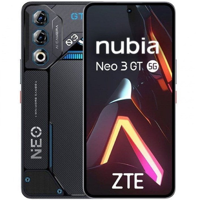 Телефон Nubia Neo 3 GT, 8GB RAM, 256GB, 6.8", 5G, сив Interstellar