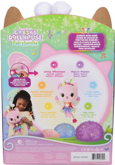 Pelushi Spin Master Light Up Kitty Fairy, 30 cm, shumëngjyrësh