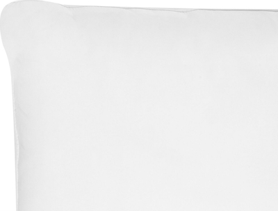 Jastëk gjumi TRIGLAV Low, 40 x 80 cm, poliester, i bardhë