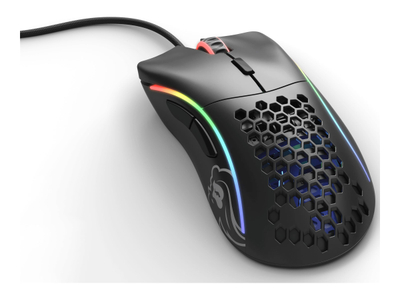 Maus Glorious Model D - USB 2.0, e zezë