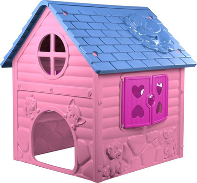 Shpi lodër Dohany My First Play House, plastikë, për kalamaj 2+, rozë