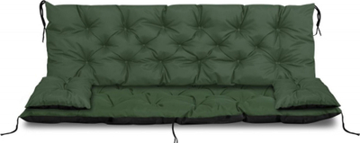 Set kopshti AIO Factory, 180x60x50 cm, 2 jastëkë 42x42 cm, i gjelbër