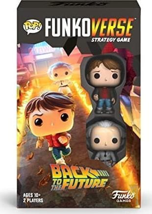Lojë tavoline Funko Funkoverse Back to the Future, strategjike, për 2 vetë, shumëngjyrëshe