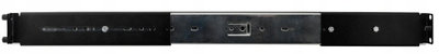 Raft rrëshqitës për kabinet RACK RAPW800, 1U 19", 420x550mm, ngjyrë e zezë