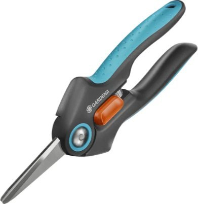 Gërshërë krasitëse Gardena 12212-30, ergonomike, e zezë blu