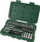 Set çelësash me racë SATA, 1/4", 52 copë, jeshil