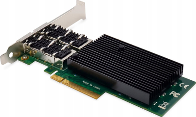 Kartë rrjeti Digitus 2 porta, 40GbE QSFP+, PCI Express 3.0, e zezë
