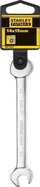Çelës i hap Stanley Double Open-End, 14x15mm, metalik