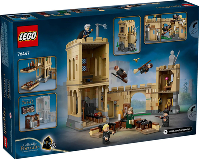 Set ndërtimi LEGO Harry Potter Hogwarts Castle Flying Lessons, koleksionues, shumëngjyrësh