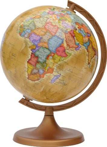 Училишен глобус Globe 160 Retro, политичка карта, ретро стил, повеќебоен
