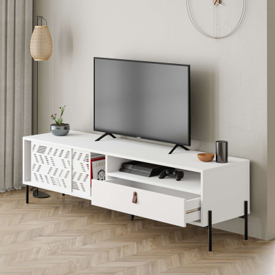 Komodë për TV Decortie Dionysos 170 cm, e bardhë