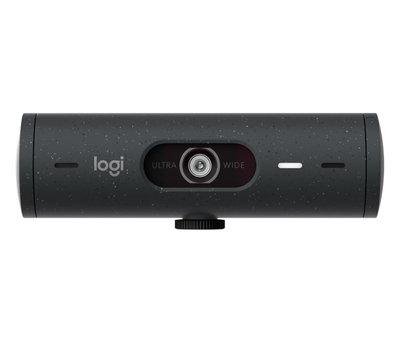 Webcam Logitech Brio 500, Full HD 1080p, USB C, gri grafit