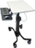 Karrocë multimediale Ergotron TeachWell Mobile Digital Workspace, me rrota, me ngritje e ulje lartësie, gri grafit