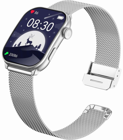 Smartwatch GRAViTY GT28-9 për goca, me rrip gome 22mm, IP68, rozë