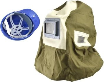 Maskë profesionale Geko me helmetë (G02023)